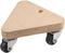 Metafranc WU0822140 Transportroller Multiplex Laadvermogen (max.): 100 kg 134 mm x 134 mm x 52 mm Aantal rollers 3