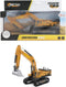 METAL Bouwvoertuig Graafmachine met rupsbanden, 1:55