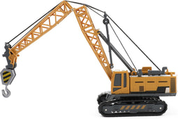 METAL Bouwvoertuig -kraanwagen mt rupsbanden 1:55