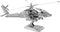 Metal Earth Modelbouw 3D AH64 Apache Helikopter - Metaal