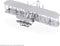 Metal Earth Modelbouw 3D Brothers Wright vliegtuig - Metaal