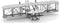 Metal Earth Modelbouw 3D Brothers Wright vliegtuig - Metaal