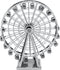 Metal Earth Modelbouw 3D Reuzenrad - Metaal