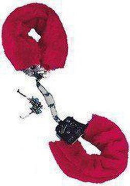 Metal Handcuff with Plush - NMC - handboeien