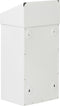 Metalen afvalbak met pushklep, 50 ltr