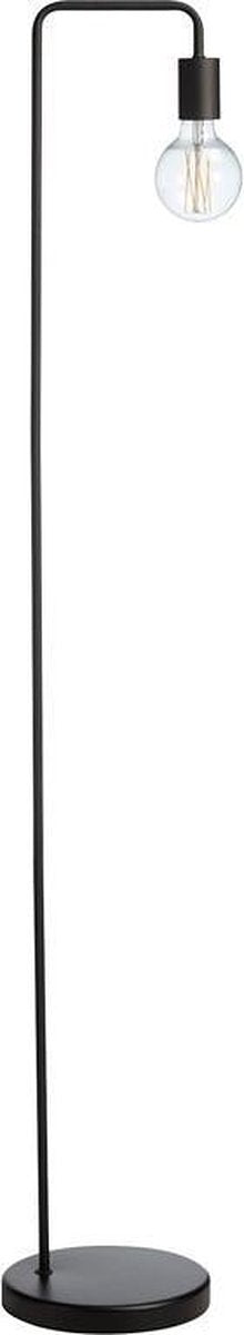 Metalen Industri«le Staande Lamp zwart 150CM