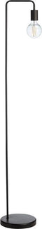 Metalen Industri«le Staande Lamp zwart 150CM