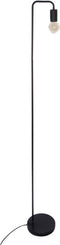 Metalen Industri«le Staande Lamp zwart 150CM
