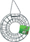 Metalen mezenbolhouder rond groen 25x7 cm