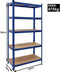 Metalen Opbergrek tot 875kg blauw
