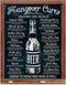 Metalen Retro Bord Hangover Cures