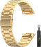 Metalen RVS Schakel Band Geschikt Voor Fitbit Charge 5 - Goud