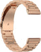 Metalen RVS Schakel Band Geschikt Voor Fitbit Versa 3, Sense - Rosé Gold