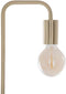 Metalen Vloerlamp staande lamp goud -