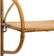 Metalen wandplank - Bamboe-imitatie