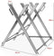 Metalen - zaagbok - gegalvaniseerd - 83x81x88cm