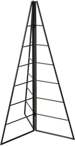 Metalen zwarte kerstboom - zwart - mat