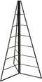 Metalen zwarte kerstboom - zwart - mat