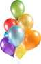 Metallic ballonnen assorti kleuren | 10 stuks