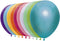 Metallic Ballonnen Gekleurd : 50 Stuks