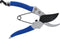 Metallo Handzame Snoeischaar - Ergonomisch - Carbon Staal - Teflon Coating - 180 mm - Blauw/grijs