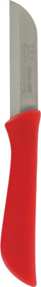 Metallo Set van 50 Dunne Bandstaal Messen - 65 mm - Rood Kunststof Heft - Universeel Toepasbaar - HACCP