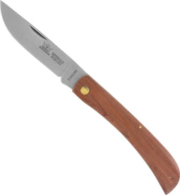 Metallo Zakmes - RVS Lemmet - Houten Heft - Inklapbaar - 95 mm