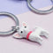 Metalmorphose sleutelhanger Chihuahua met halsband