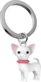Metalmorphose sleutelhanger Chihuahua met halsband