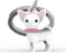 Metalmorphose sleutelhanger Chihuahua met halsband