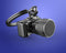 Metalmorphose sleutelhanger fotocamera