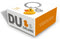 Metalmorphose sleutelhanger gele eend Duckling