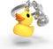 Metalmorphose sleutelhanger gele eend Duckling