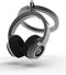 Metalmorphose - sleutelhanger koptelefoon Headphone music Note