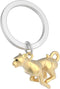 Metalmorphose sleutelhanger Leopard