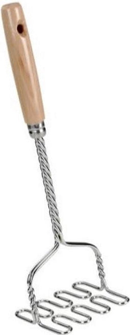 Metaltex - Aardappelstamper - Houten Greep - 33 cm
