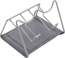 Metaltex - Afdruiprek voor 2 flessen - Inclusief afdruipmat - Sodatex 2 - Voor water- en thermosflessen