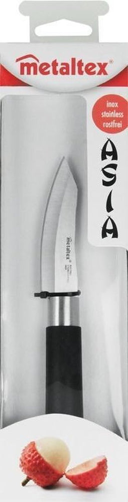 Metaltex Asia Officemes 19 cm Zwart/RVS