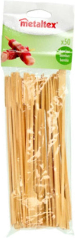 Metaltex Bamboe Cocktailprikkers 20 cm 50 Stuks