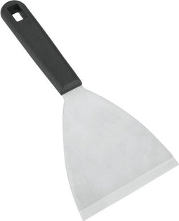 Metaltex - BBQ Spatel - Barbeque spatel - Plancha - 23.8 X 10 cm - Zwart & RVS
