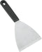 Metaltex - BBQ Spatel - Barbeque spatel - Plancha - 23.8 X 10 cm - Zwart & RVS