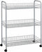Metaltex - Bergkast Grande 3 verdiepingen - 63x34x86 cm - Silver