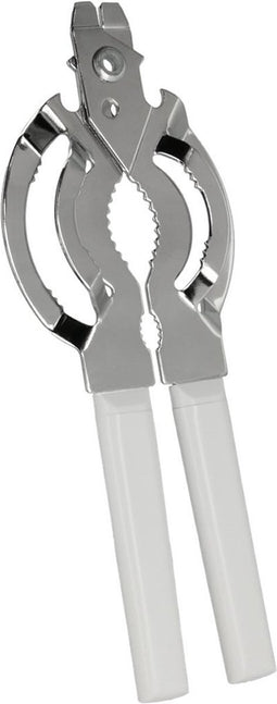Metaltex Blikopener 22,5 X 9 Cm Staal/pp Zilver/wit
