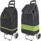 Metaltex Boodschappentrolley Lily zwart / groen