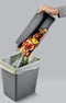 Metaltex Clean Tex - Afvalbak aanrecht - Ophang Prullenbak - Keuken Prullenbak - 2,4 l