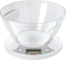 Metaltex - Digitale Keukenweegschaal - Weegschaal met kom - 5kg - Met Kom - Inhoud 2,5 liter