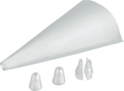 Metaltex Dolceforno Wegwerpspuitzakken + 2 Spuitmonden 20 Stuks