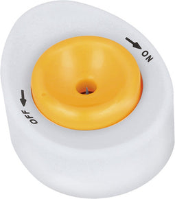 Metaltex - Eierprikker - 7 X 5 Cm - Wit/geel - Keukenhulp - Eieren