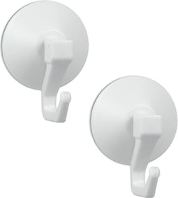 Metaltex Haken Met Zuignap 2 Stuks Wit