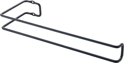 Metaltex - Hangende Keukenrolhouder - Rollenhouder voor Keukenpapier - Inclusief Bevestigingsmateriaal - Zwart